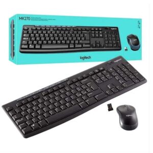 Combo Teclado + Mouse Logitech Mk270 Inalámbrico