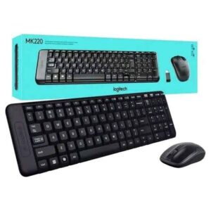 Combo Teclado + Mouse Logitech Mk220 Inalámbrico