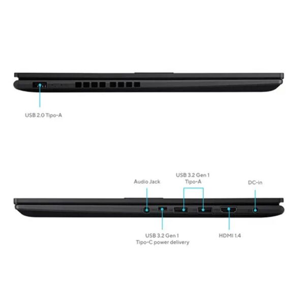 Portatil ASUS Vivobook 16 Inte Core i9-13900H RAM 16GB 1TB SSD 16 Pulgadas Win11 Pro