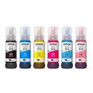 Tinta original Epson T574 70ml UltraChrome —para impresoras L8050 y L18050
