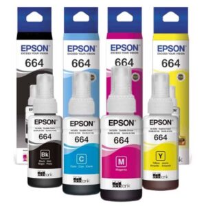 Tinta Original Epson T664 Amarillo/Magenta/Cian/Negro