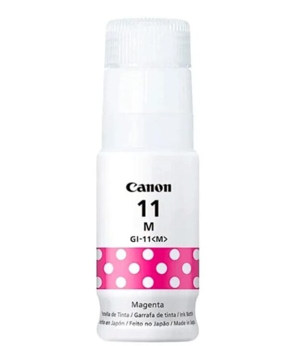 Botella Tinta Canon Magenta Original Gi-11 70ml