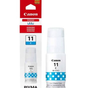 Botella Tinta Canon Cyan Original Gi-11 70ml