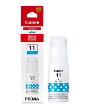 Botella Tinta Canon Cyan Original Gi-11 70ml