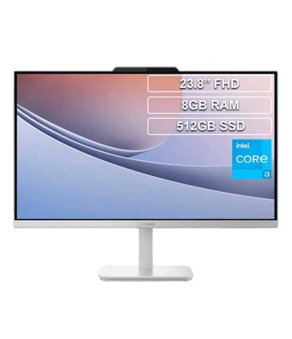 Computador AIO LENOVO F0J6000CLD A100 Intel N100/ 8gb Ddr4/ 512 SSD/ 23,8 Pulgadas