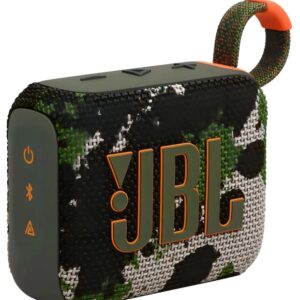 Parlante JBL GO 4 Ultraportátil Camuflado Verde Azul