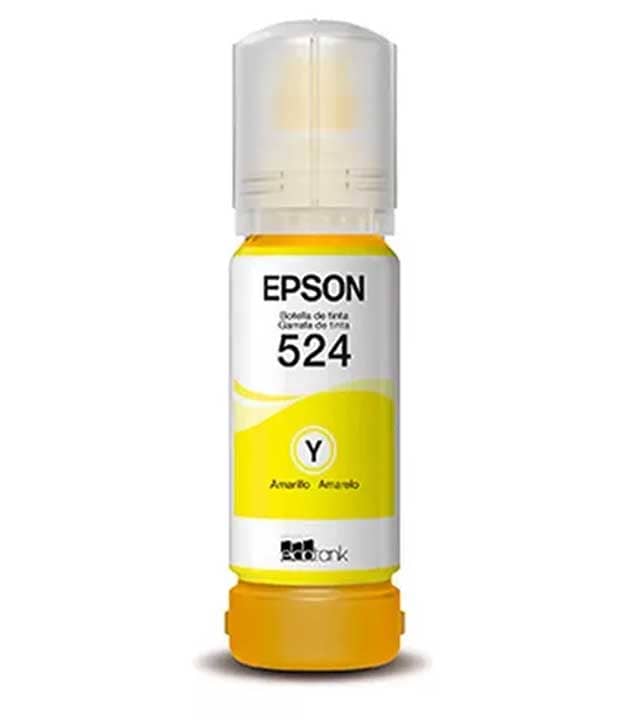 Tinta Pigmentada Epson T524 Amarilla - Imagen 2