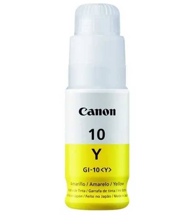 Tinta Canon Original Gi-10 Amarilla - Imagen 2
