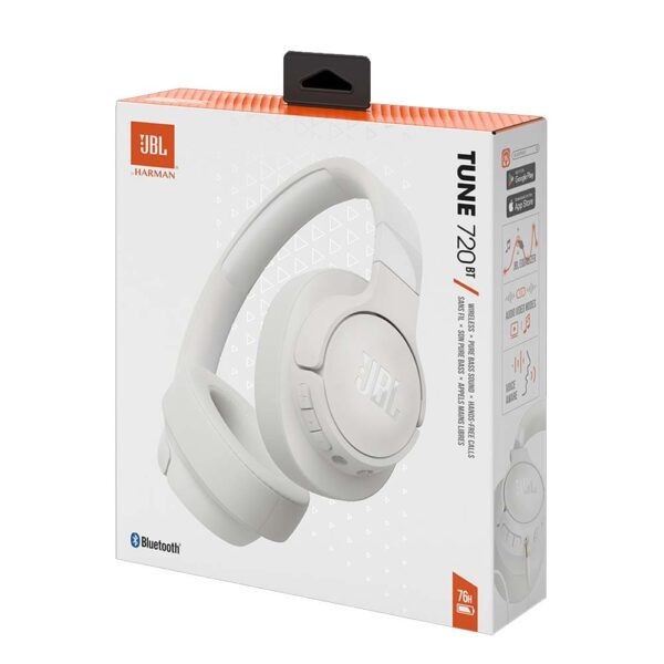 JBL Tune 720 BT Inalámbrico Blanco