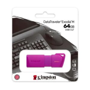 Memoria Usb Datatraveler Exodia M 64gb 3.2 Morado