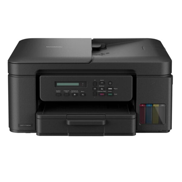 Impresora Multifuncional Brother DCP-T730DW - Duplex - Wifi - Adf - Amplia Y Reduce - Usb - Pantalla Lcd - Tinta Continua