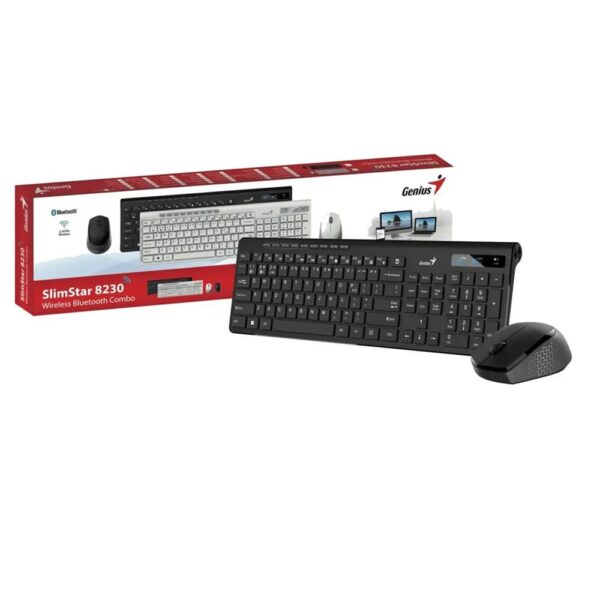Teclado Combo Genius Teclado Y Mouse Slimstar 8230 Bluetooth