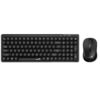 Teclado Y Mouse Inalámbrico Compacto Luxe Mate Q8100