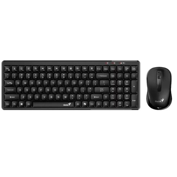 Teclado Y Mouse Inalámbrico Compacto Luxe Mate Q8100