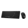 Teclado Y Mouse Inalámbrico Compacto Luxe Mate Q8100
