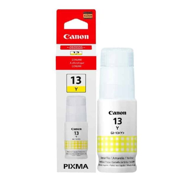 TINTA-ORIGINAL-CANON-GI-13-AMARILLO