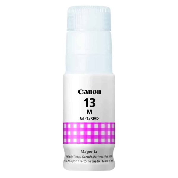 TINTA ORIGINAL CANON GI-13 MAGENTA_2 TINTA ORIGINAL CANON GI-13 MAGENTA