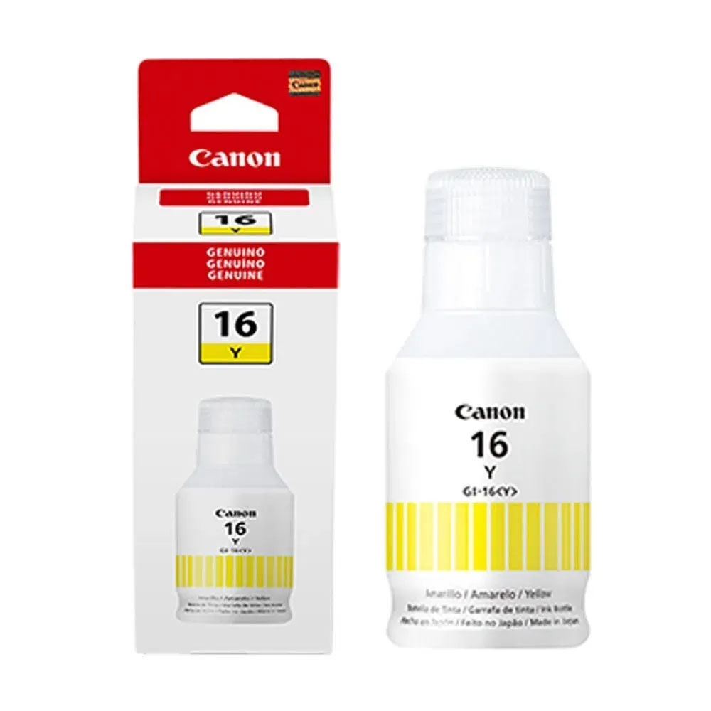 TINTA ORIGINAL CANON GI-16 AMARILLA