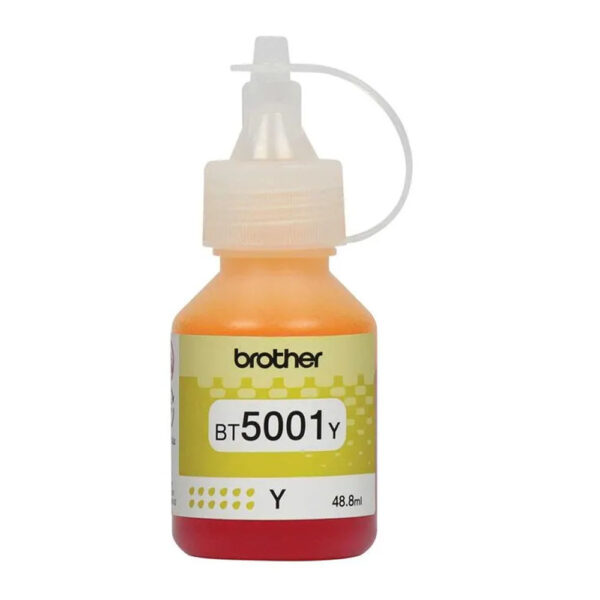 Tinta Original Brother BT5001C Amarilla